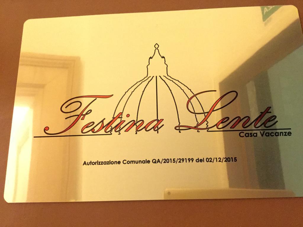 Festina Lente Apartment Roma Ngoại thất bức ảnh